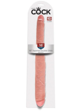 16" Tapered Double Dildo